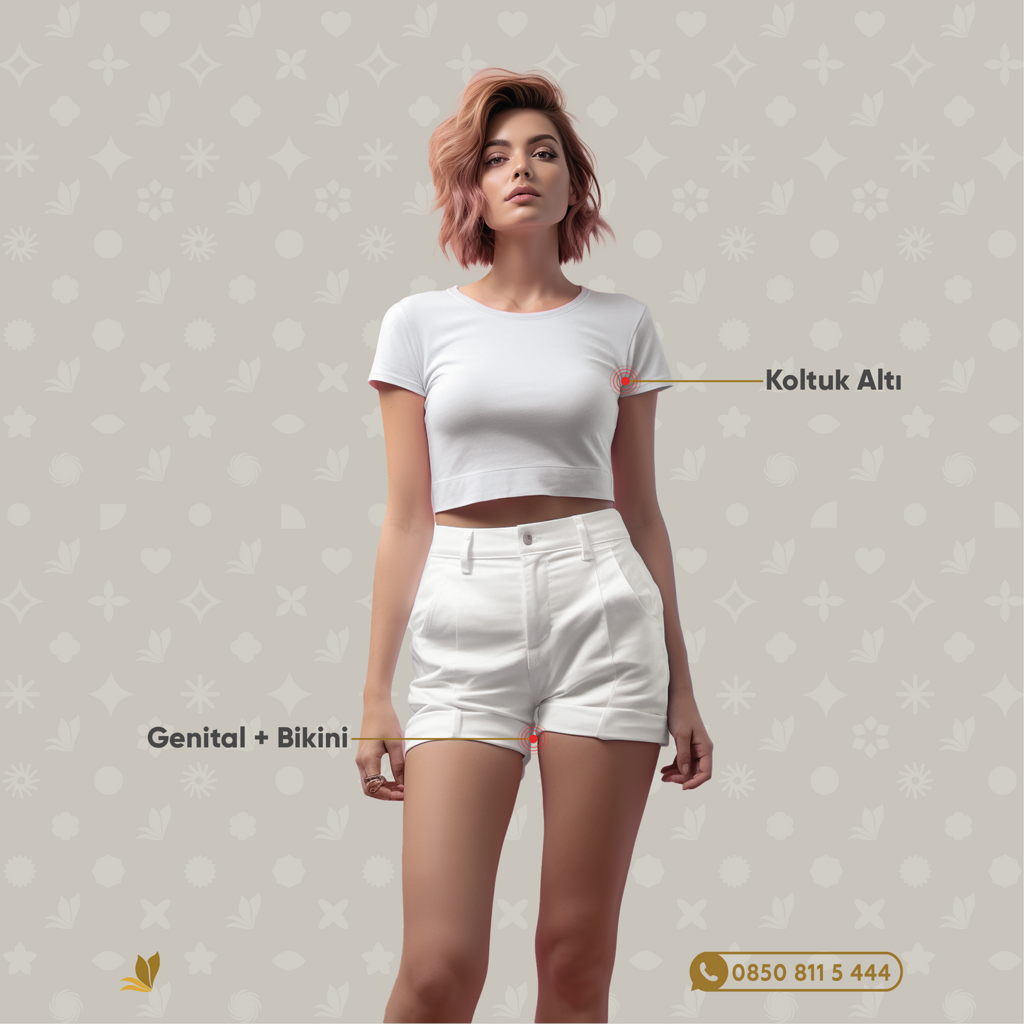 Genital + Bikini + Koltuk Altı Epilasyon